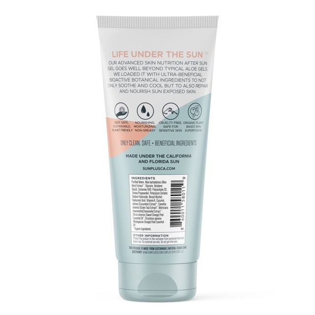 After Sun Hydrating and Cooling Solar Soothe Gel with Aloe, Cucumber, Green Tea, and Chamomile